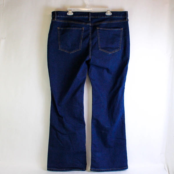 No Boundaries Women's Bootcut Jeans Size 21 Cotton Stretch Dark Wash