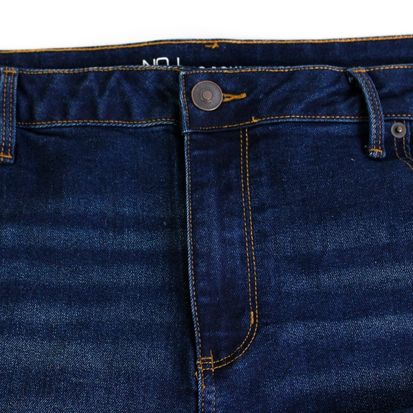 No Boundaries Women's Bootcut Jeans Size 21 Cotton Stretch Dark Wash