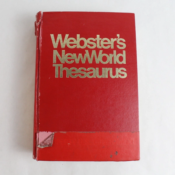 Webster's New World Thesaurus-New Revised Edition 1985 Hardcover Book