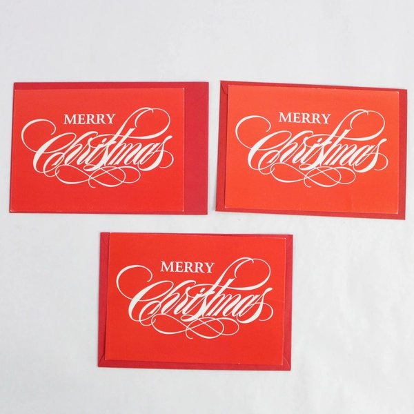 Lot of 5 Paper Magic Group Christmas Greeting Cards With Envelopes