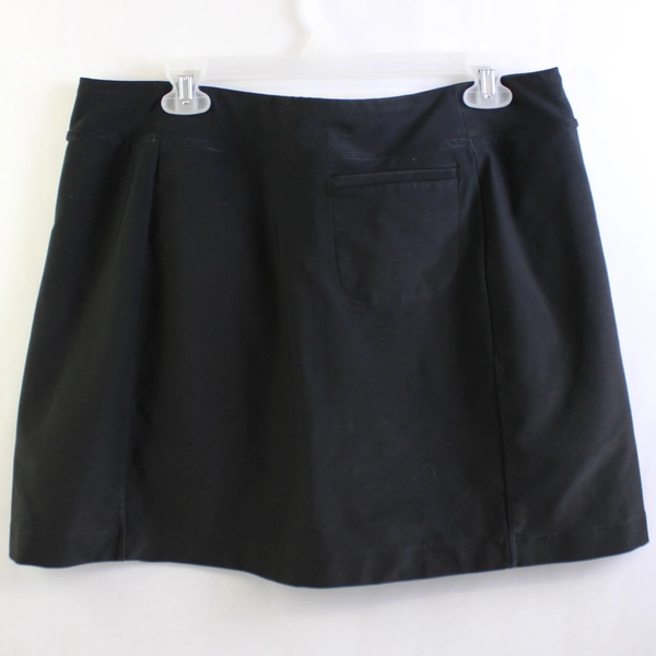 Lady Hagen Golf Skort Women's Size Large 12-14 Black Stretch