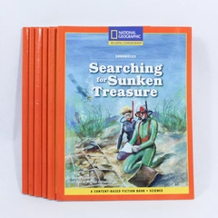Lot of 6 National Geographic Chronicles Searching for Sunken Treasure PB