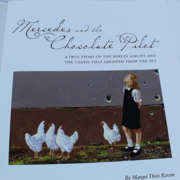 Mercedes and the Chocolate Pilot by Margot Theis Raven 2002 Special Edition