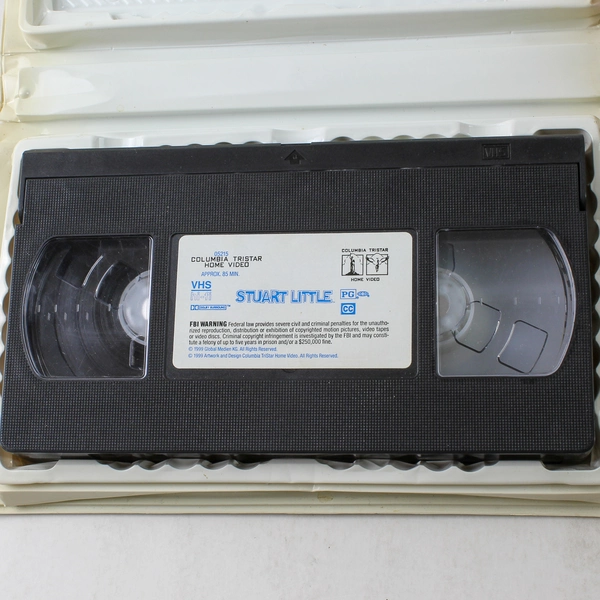 Stuart Little VHS 2000 Clamshell Case Columbia Pictures Rated PG Family