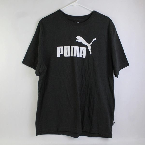 Puma T-Shirt Short Sleeve Adult Size XL Gray 