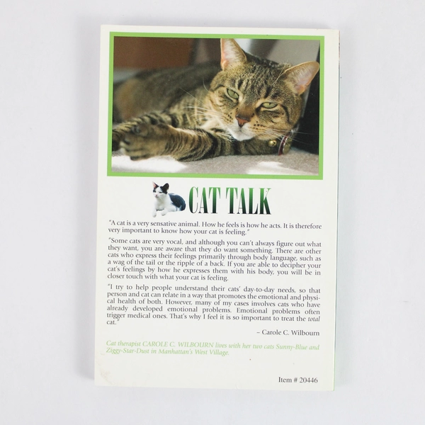 Cat Talk What Your Cat Is Trying To Tell You by Carle C. Wilbourn Paperback