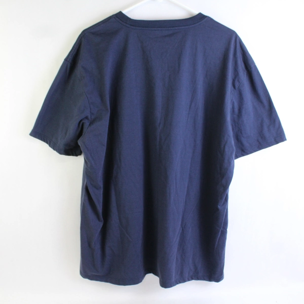OXGN T-Shirt Adult Size XXL Easy Fit Navy Cotton Blend