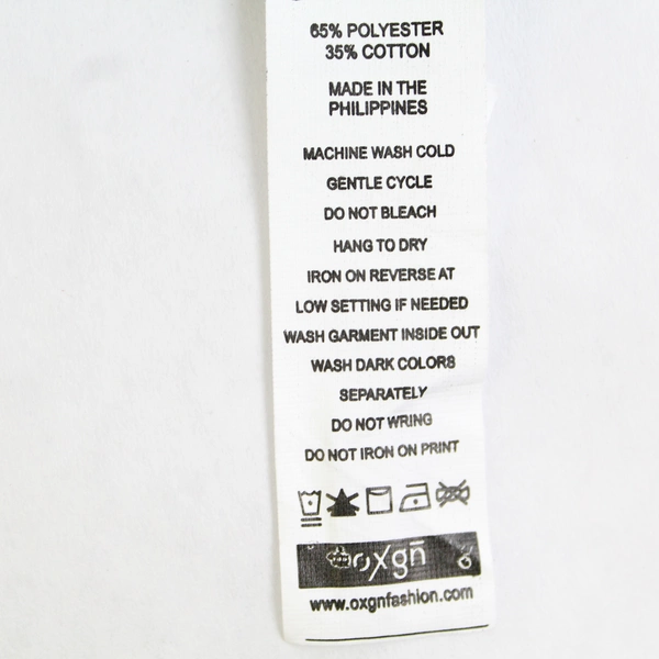 OXGN T-Shirt Adult Size XXL Easy Fit Navy Cotton Blend