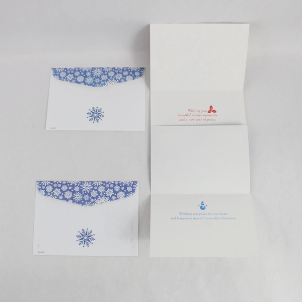 Lot of 9 DAV Patriotic Christmas Greeting Cards With Envelopes