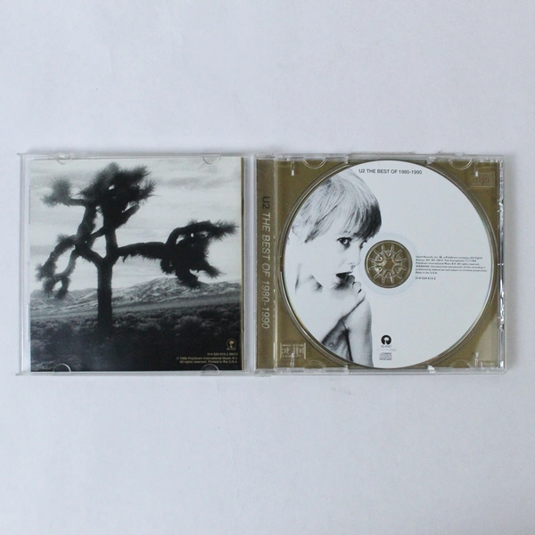 U2 The Best of 1980-1990 CD Pre-Owned Scratched Sold As-Is Pop Rock