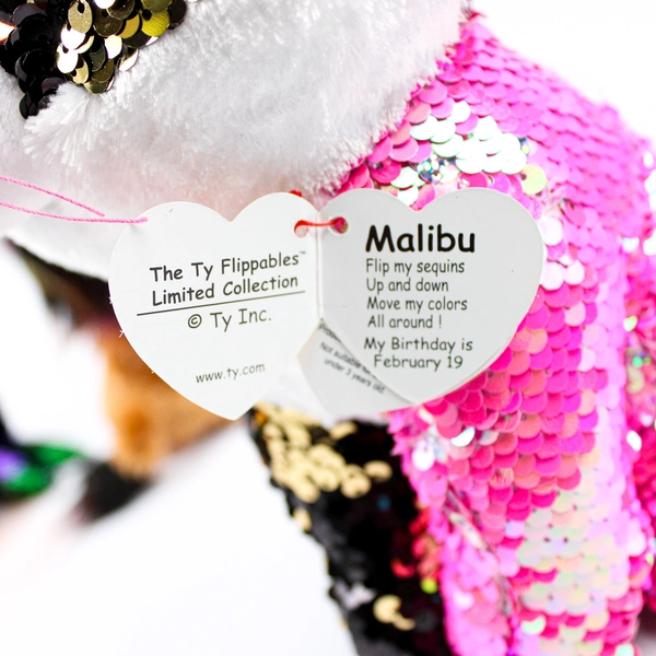 Lot of 5 Ty Beanie Boo Stuffed Animal Toys