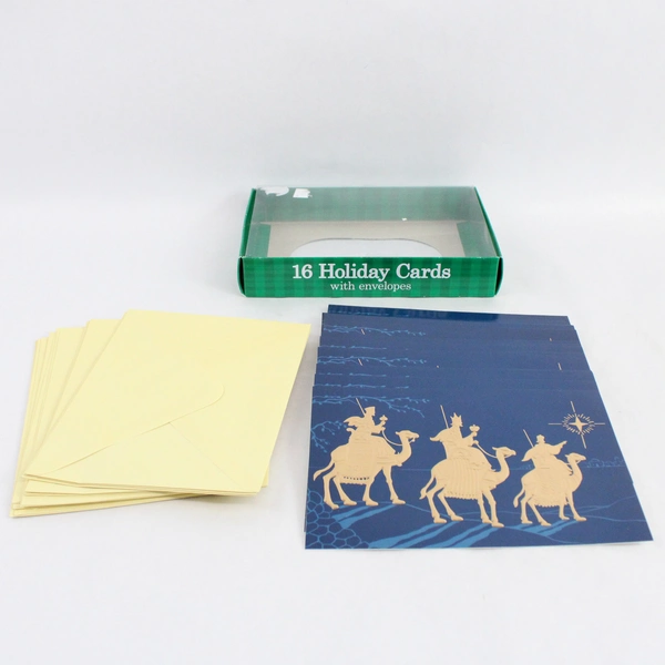 Set of 16 4 U From Me Religious Christmas Greeting Cards With Envelopes
