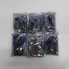 Bermunavy 6-Pack PCI-E 1x To 16x Rising Slots for Mining Rig New