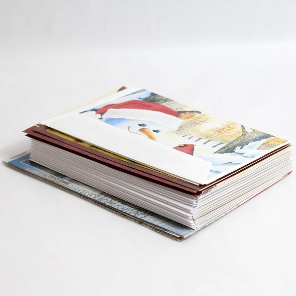 Lot of 21 Cardinal Christmas Greeting Cards With Envelopes