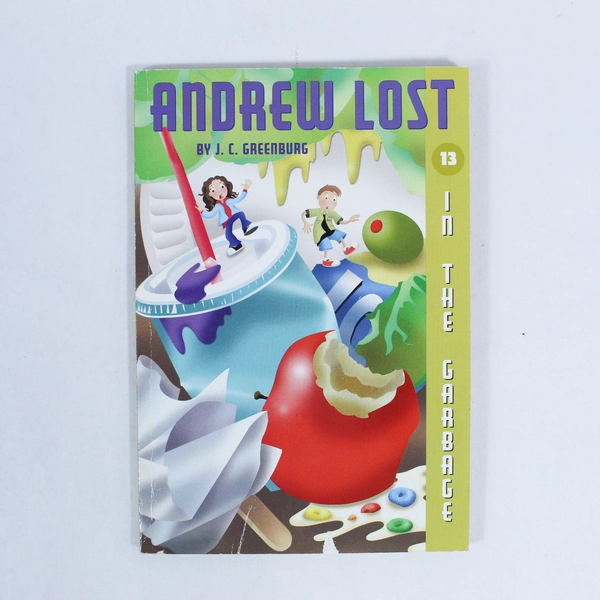 Lot of 7 Andrew Lost in the Garbage Books by J.C. Greenburg 2006