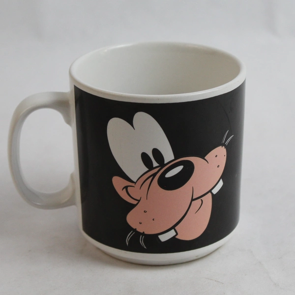 Vintage Disney Goofy 8 oz Coffee Mug Full Face Applause Collectible Mug