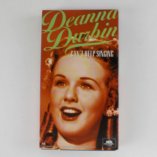 Cant Help Singing VHS 1997 MCA Universal Home Video Deanna Durbin