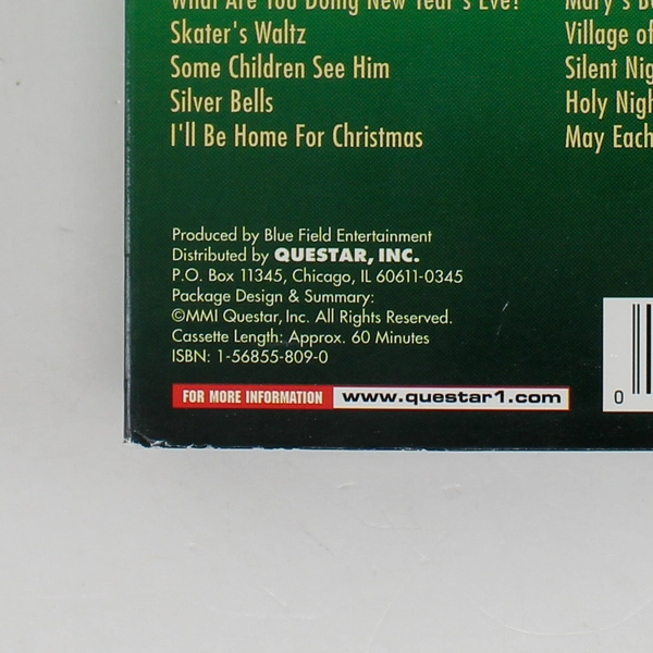 The Best of Andy Williams Christmas Shows VHS 2001