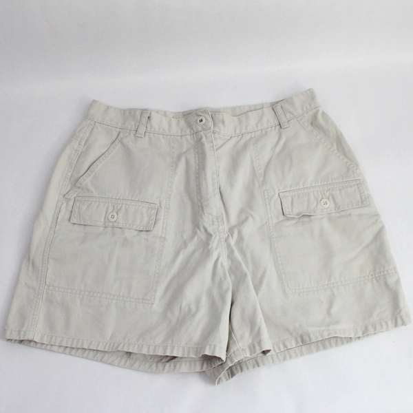 New York & Company NY Khakis Beige Cotton Shorts Women's Size 12