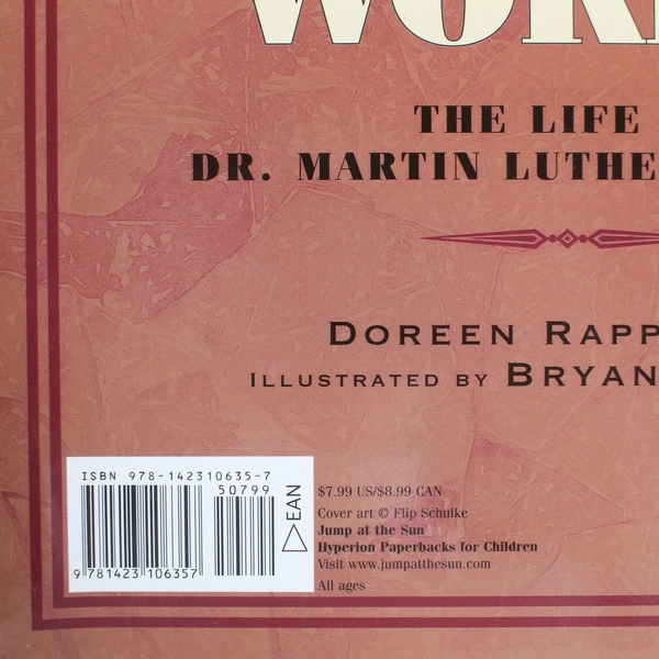 Martin's Big Words The Life of Dr. Martin Luther King Jr. Doreen Rappaport 2007
