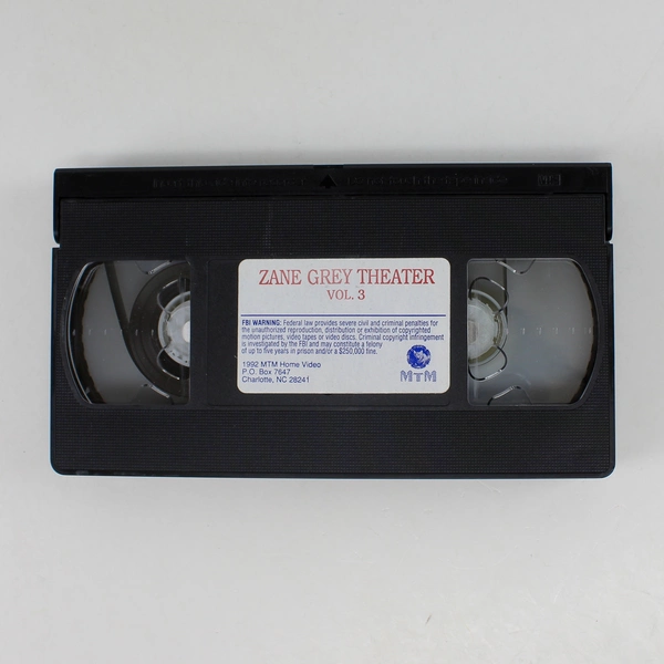 Zane Grey Theatre Volume 3 VHS 1992 David Niven