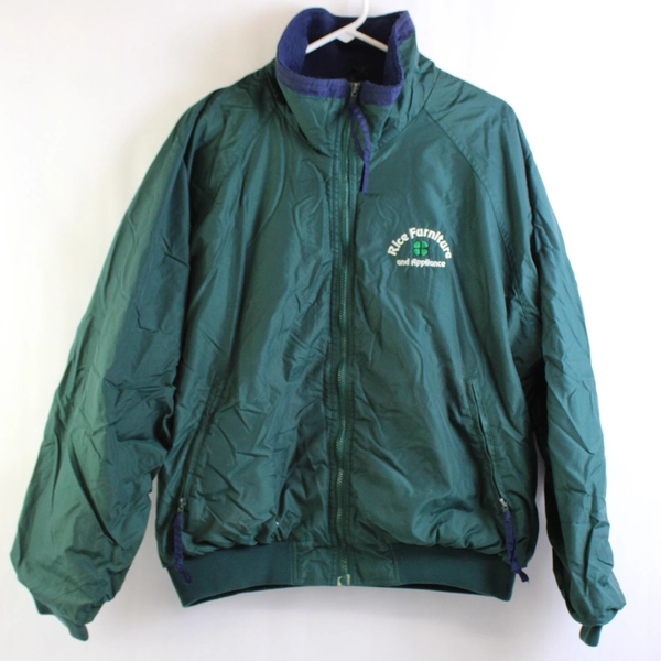 Top Gear by Topac Sportswear Green Boys Large Zip Up Fleece Interior
