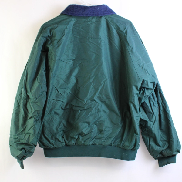 Top Gear by Topac Sportswear Green Boys Large Zip Up Fleece Interior