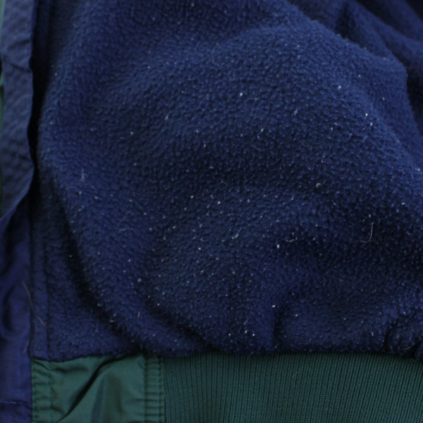 Top Gear by Topac Sportswear Green Boys Large Zip Up Fleece Interior