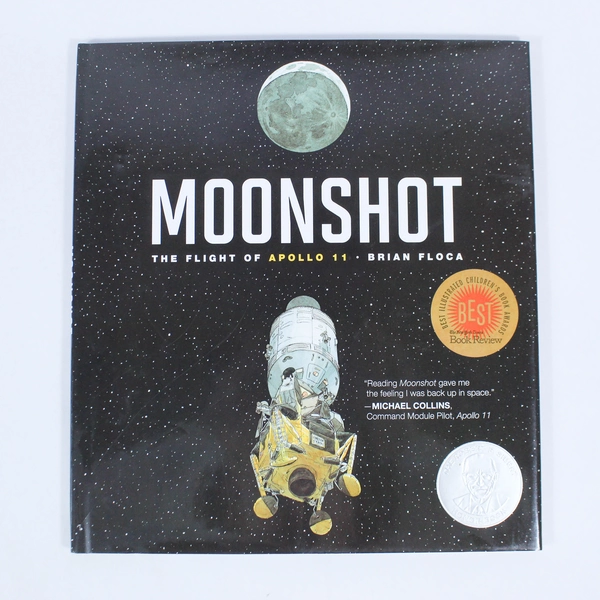 Moonshot: The Flight of Apollo 11 by Brian Floca - Pre-Owned HC Book