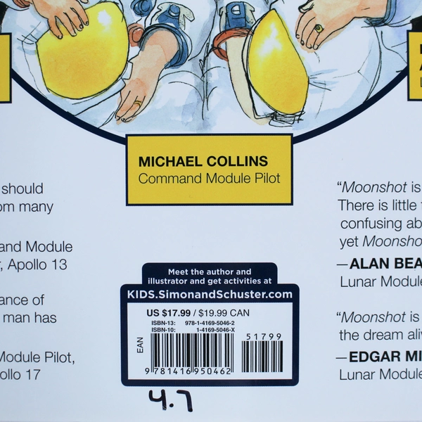 Moonshot: The Flight of Apollo 11 by Brian Floca - Pre-Owned HC Book