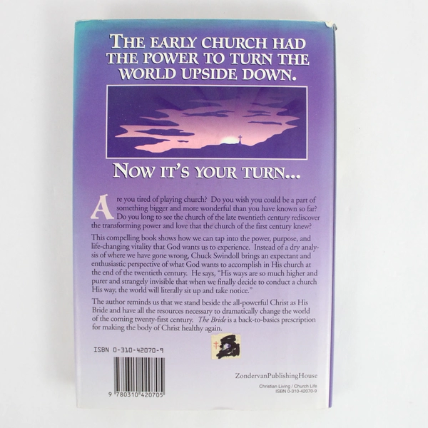 The Bride by Charles R. Swindoll 1994 Zondervan Publishing House Hardcover DJ