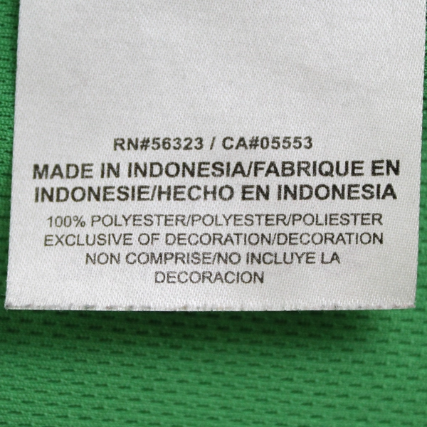 Nike University of Oregon Athletic Bands Jersey Polo Green Women's Medium