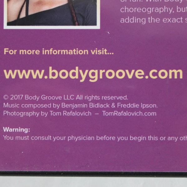 Body Groove Delicious Dance Collection Misty Tripoli DVD 2017 2-Disc Set