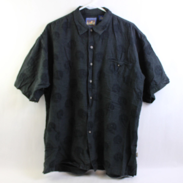 McNeel Palmer Clubhouse Men’s XL Black Casual Button-Down Dress Shirt