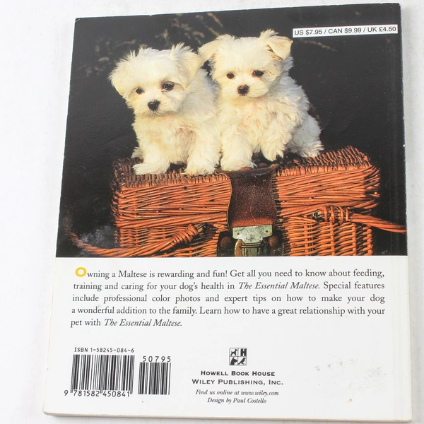 The Essential Maltese by Howell Book House Staff 1999 Paperback Guide