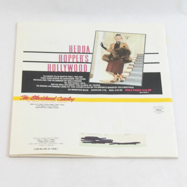 Vintage The Blackhawk Catalog Video Collector's Choice Catalog 1987