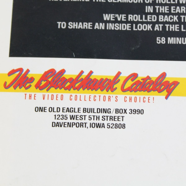 Vintage The Blackhawk Catalog Video Collector's Choice Catalog 1987