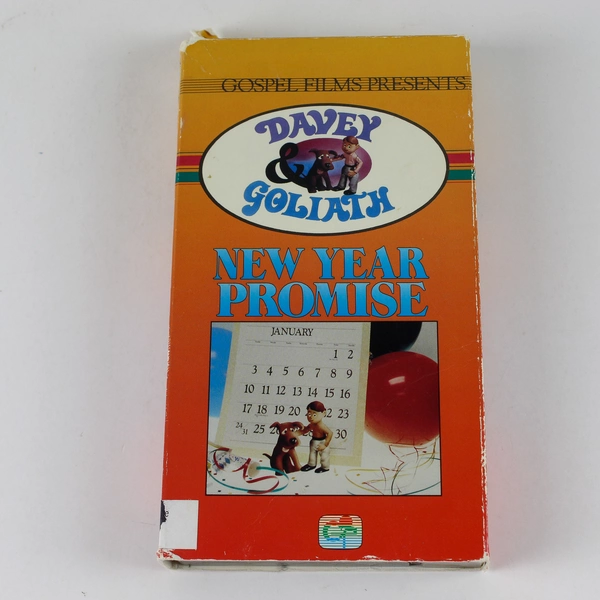 Davey and Goliath New Year Promise 1987 VHS Gospel Films