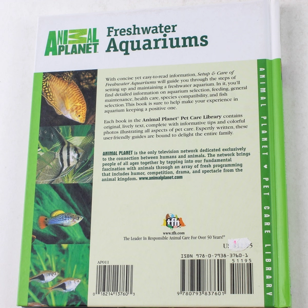 Animal Planet Freshwater Aquariums by David E. Boruchowitz 2006 Hardcover