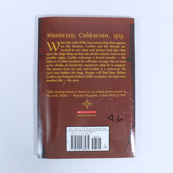 The Stowaway A Tale of California Pirates by Kristiana Gregory Paperback 1997