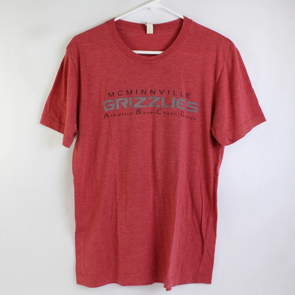 Canvas Size Medium T-Shirt McMinnville High School Grizzlies Together As One