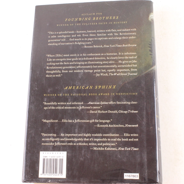 His Excellency George Washington by Joseph J. Ellis 2004 Hardcover Book