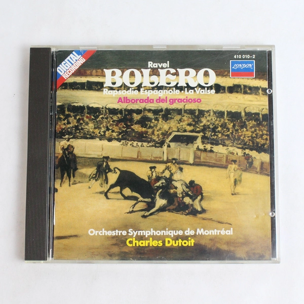 Ravel Bolero Rapsodie Espagnole La Valse Alborada Del Gracioso CD 1984 Decca