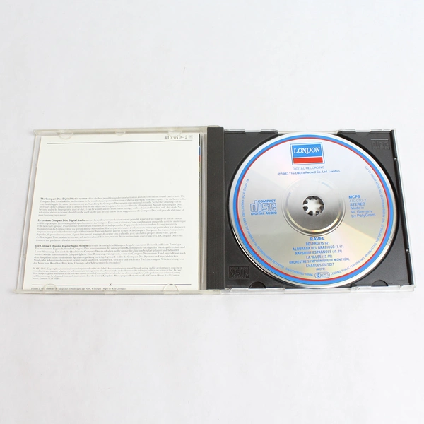 Ravel Bolero Rapsodie Espagnole La Valse Alborada Del Gracioso CD 1984 Decca