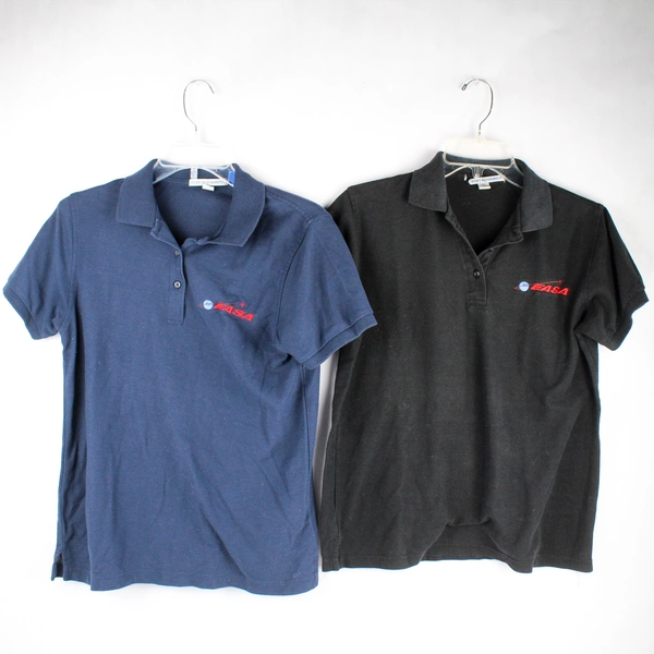 Lot of 2 Small Collared Polo Shirts EASA European Union Aviation Safety Agency