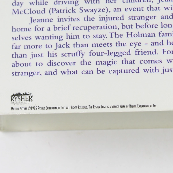 Three Wishes VHS 1995 HBO Home Video Patrick Swayze 