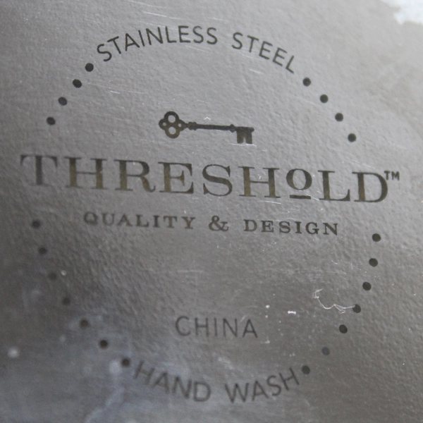 Threshold Ice Bucket Stainless Steel With Handle