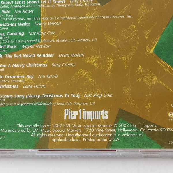 Pier 1 Imports Holiday Classics CD 2002 - Seasonal Favorites Music