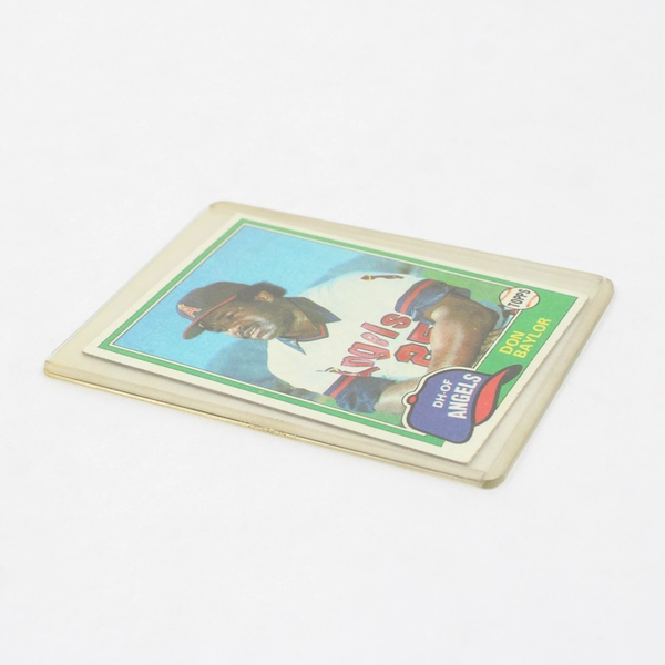 1981 Topps Baseball Trading Card Angels Don Baylor #580