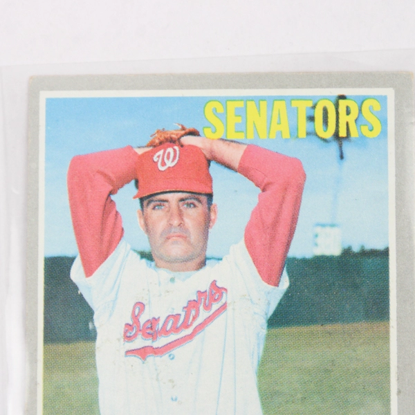 1970 Topps Baseball Trading Card Washington Senators Bob Humphreys #538